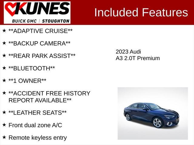 used 2023 Audi A3 car, priced at $21,977