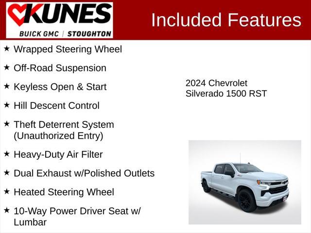 used 2024 Chevrolet Silverado 1500 car, priced at $47,977