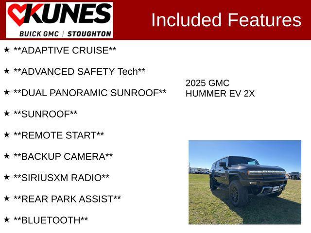 new 2025 GMC HUMMER EV SUV car, priced at $92,802
