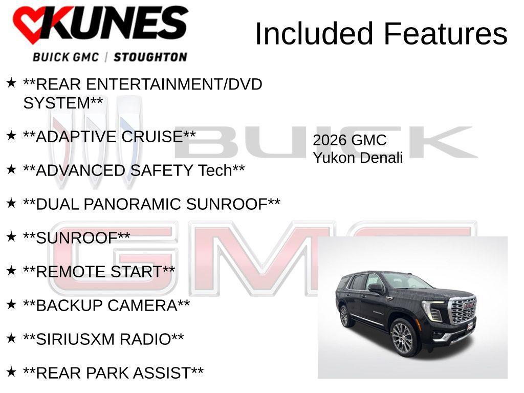 new 2026 GMC Yukon car, priced at $96,720