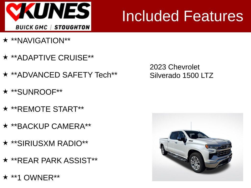 used 2023 Chevrolet Silverado 1500 car, priced at $45,477
