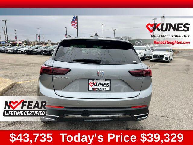 new 2025 Buick Envision car, priced at $39,329