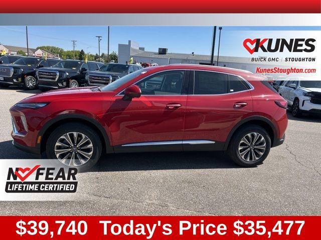 new 2025 Buick Envision car, priced at $35,477