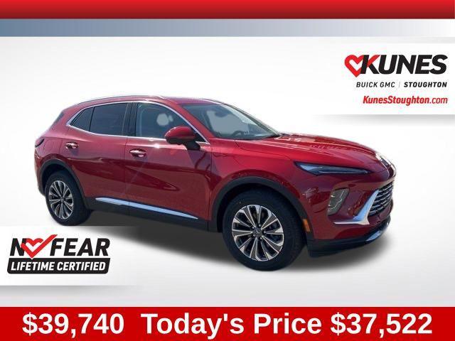 new 2025 Buick Envision car, priced at $37,522