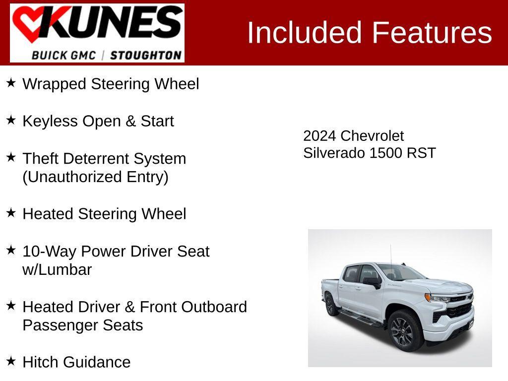 used 2024 Chevrolet Silverado 1500 car, priced at $46,977