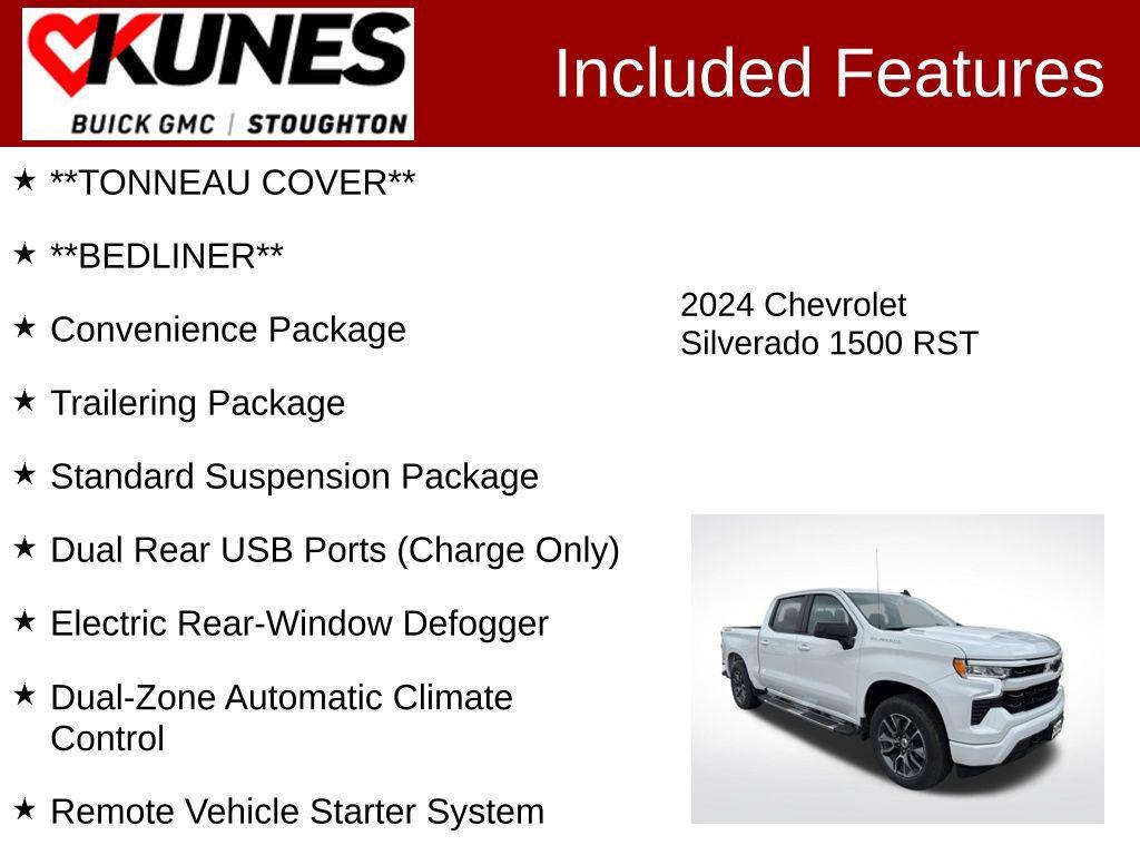used 2024 Chevrolet Silverado 1500 car, priced at $46,477