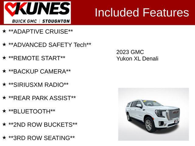 used 2023 GMC Yukon XL car, priced at $64,977