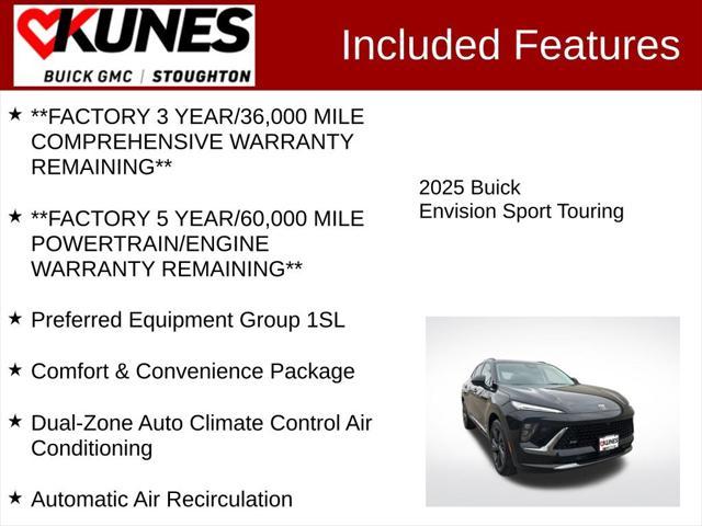 new 2025 Buick Envision car, priced at $39,735