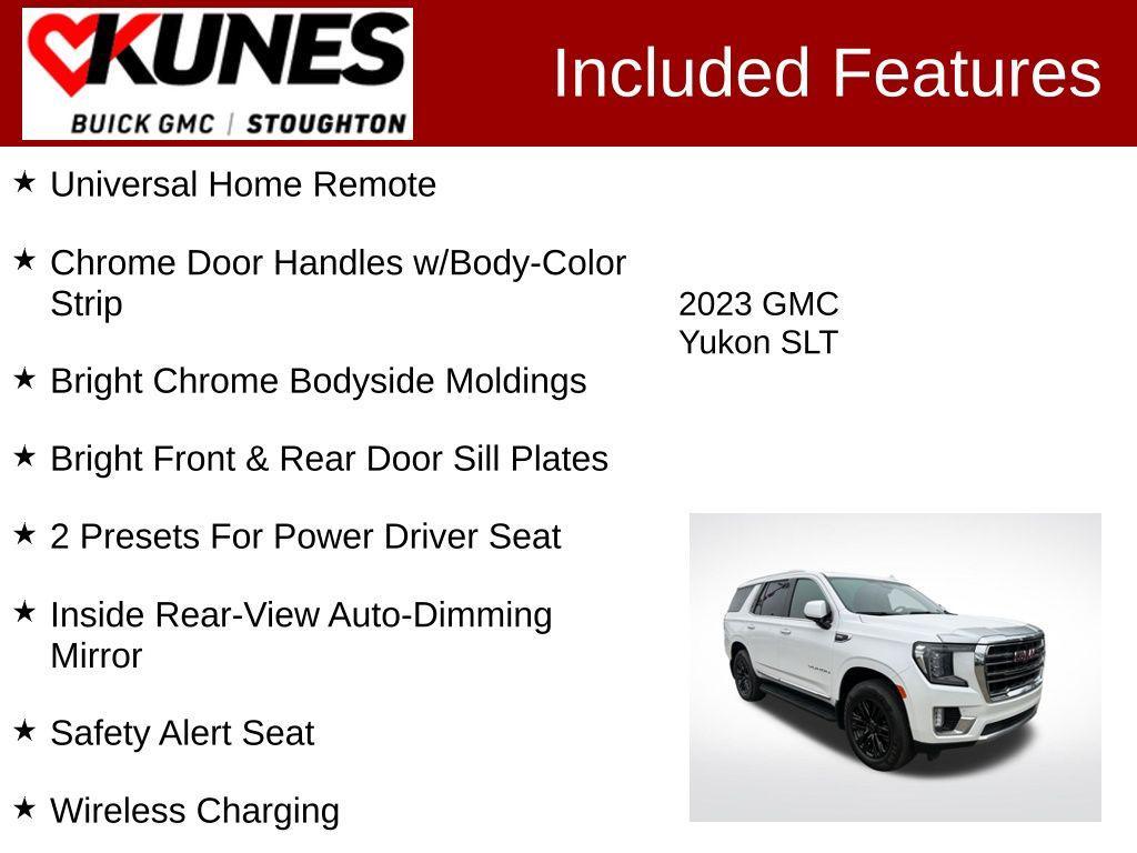 used 2023 GMC Yukon car, priced at $48,977