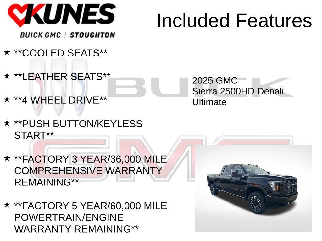 new 2025 GMC Sierra 2500 car, priced at $91,535
