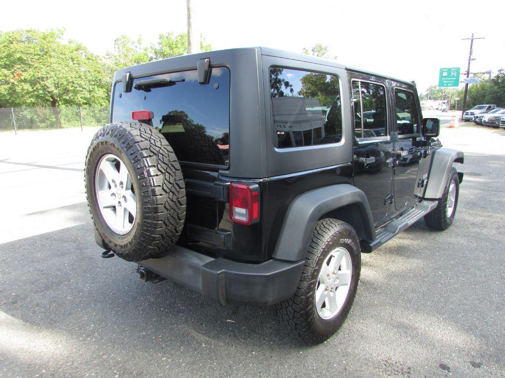 used 2015 Jeep Wrangler Unlimited car, priced at $14,995