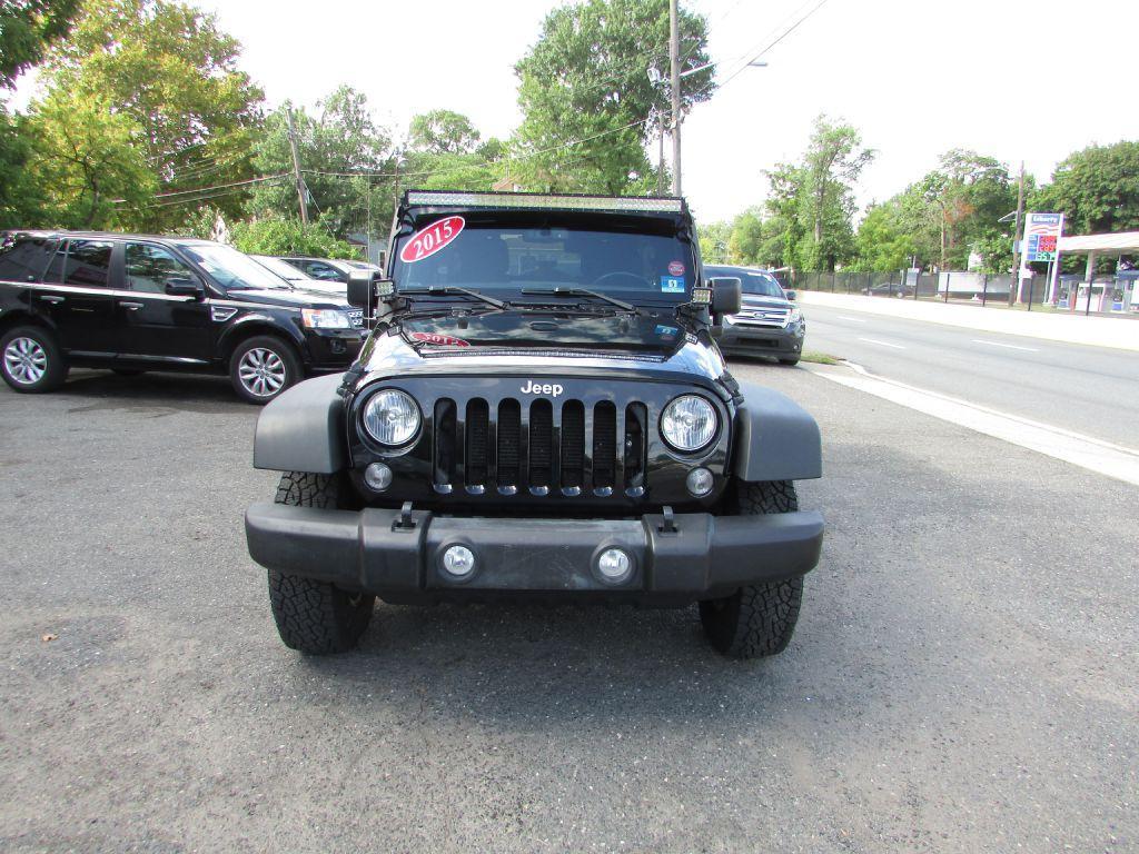used 2015 Jeep Wrangler Unlimited car, priced at $14,995