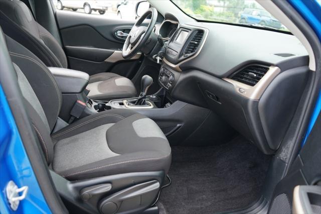 used 2017 Jeep Cherokee car, priced at $12,400