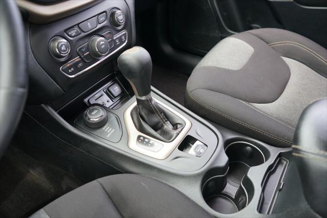 used 2017 Jeep Cherokee car, priced at $12,400