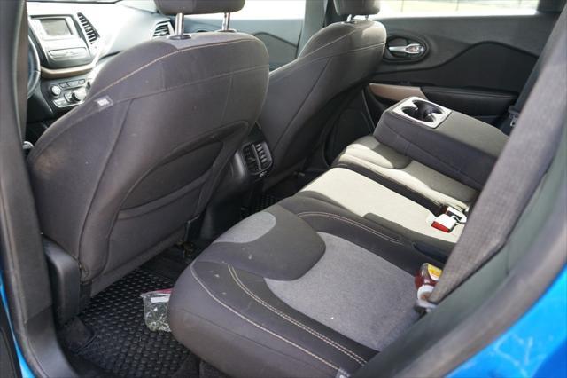 used 2017 Jeep Cherokee car, priced at $12,400