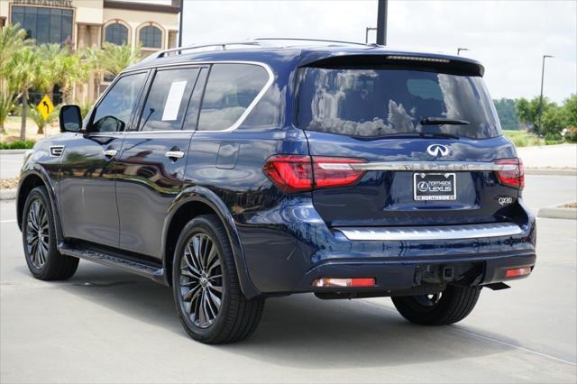 used 2021 INFINITI QX80 car, priced at $37,783