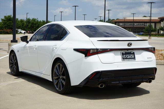 used 2023 Lexus IS 350 car, priced at $43,143