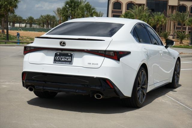 used 2023 Lexus IS 350 car, priced at $43,143