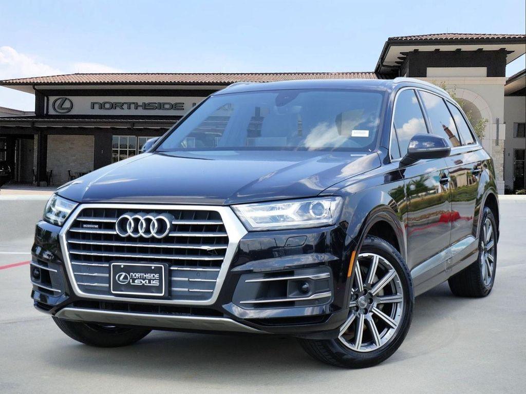 used 2018 Audi Q7 car, priced at $18,500