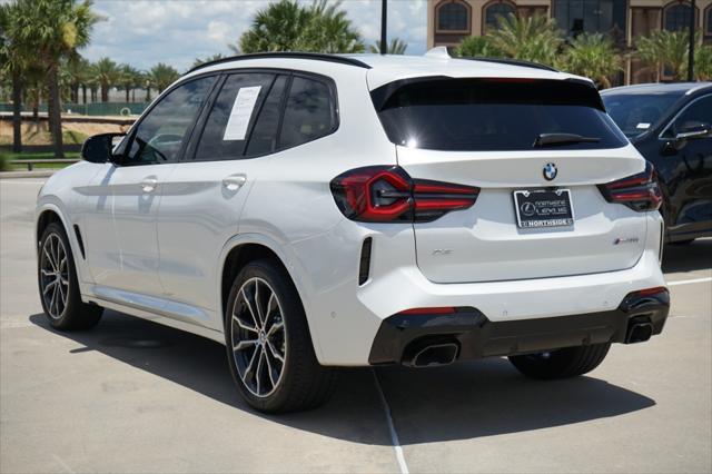 used 2024 BMW X3 car, priced at $55,400
