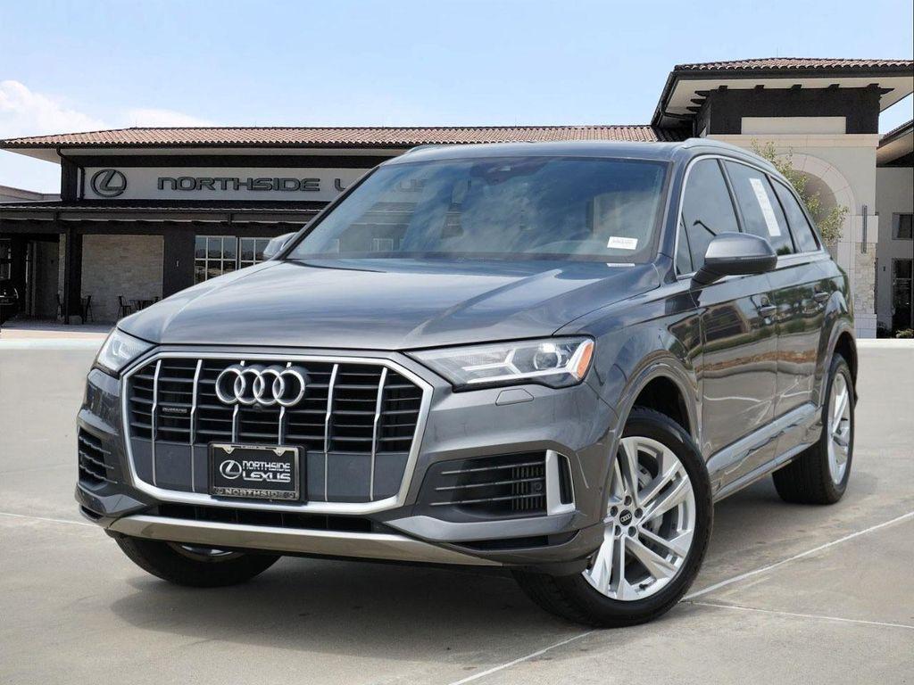 used 2021 Audi Q7 car, priced at $30,300