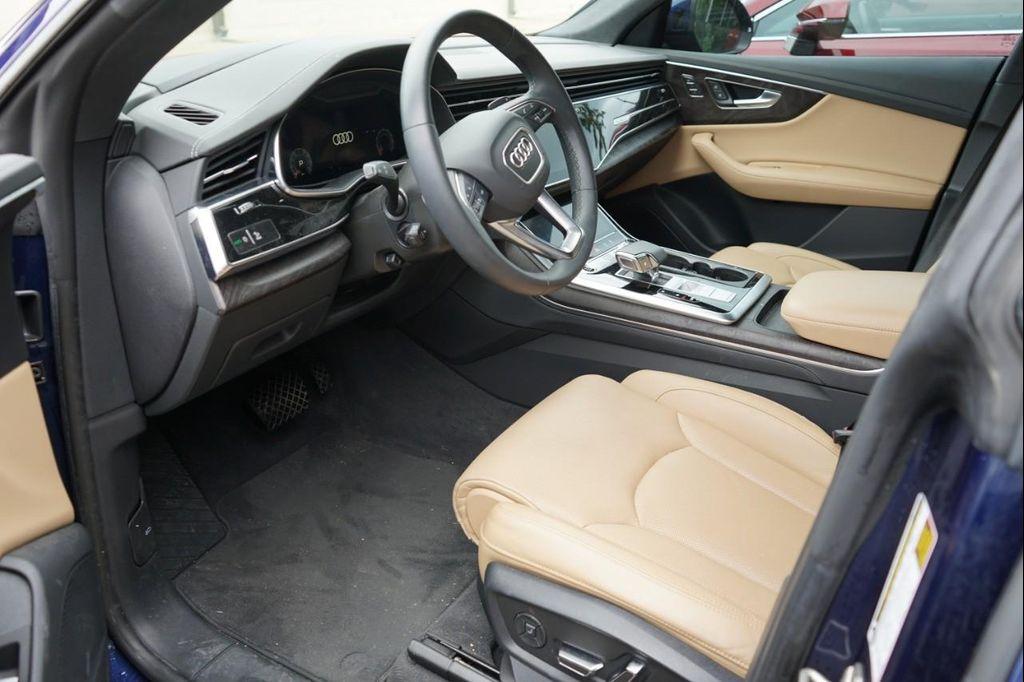 used 2023 Audi Q8 car, priced at $59,950