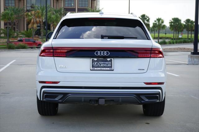 used 2021 Audi Q8 car, priced at $31,488