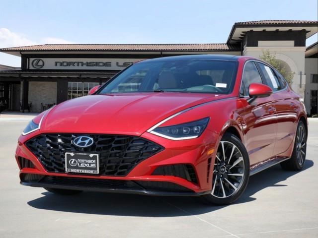 used 2021 Hyundai Sonata car, priced at $22,650