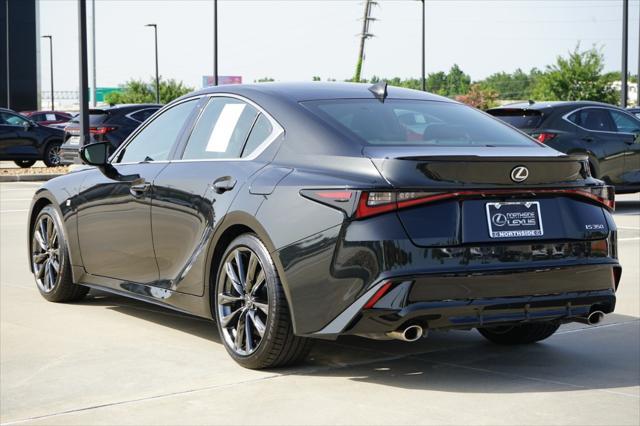used 2024 Lexus IS 350 car, priced at $49,900