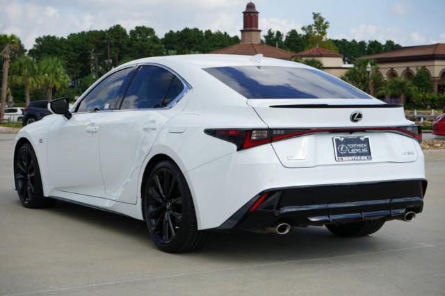 used 2021 Lexus IS 350 car, priced at $37,900