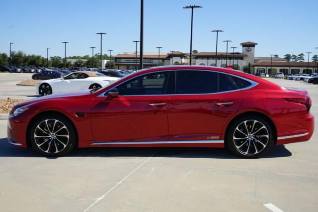 used 2022 Lexus LS 500h car, priced at $87,400