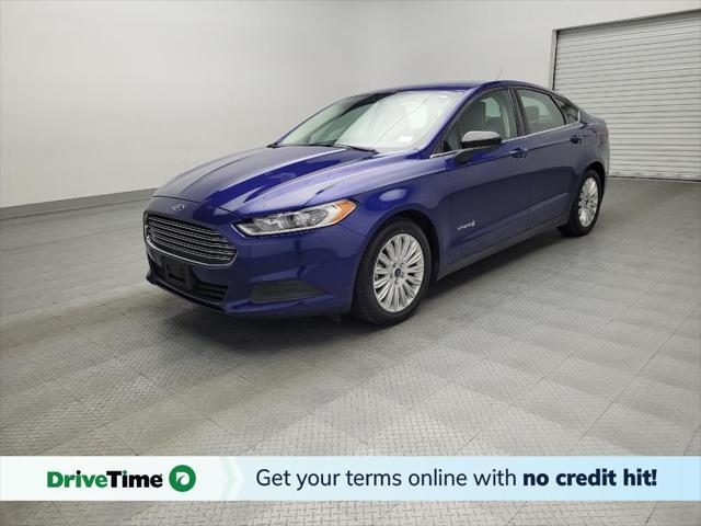 used 2015 Ford Fusion Hybrid car, priced at $14,495