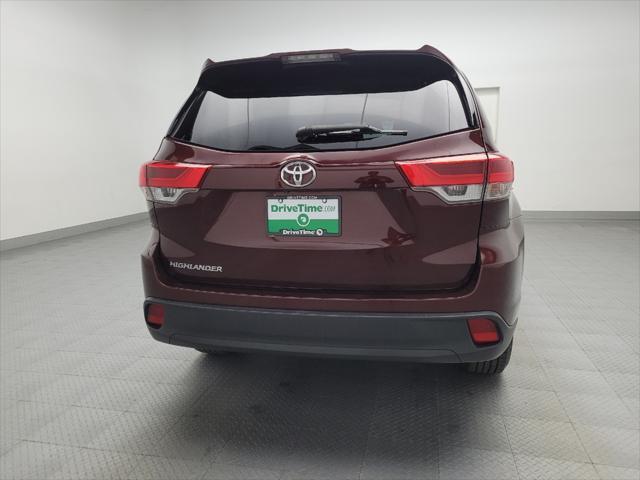 used 2019 Toyota Highlander car, priced at $24,895