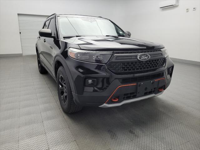 used 2021 Ford Explorer car, priced at $28,595