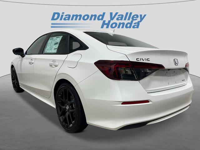 new 2025 Honda Civic Hybrid car, priced at $29,454