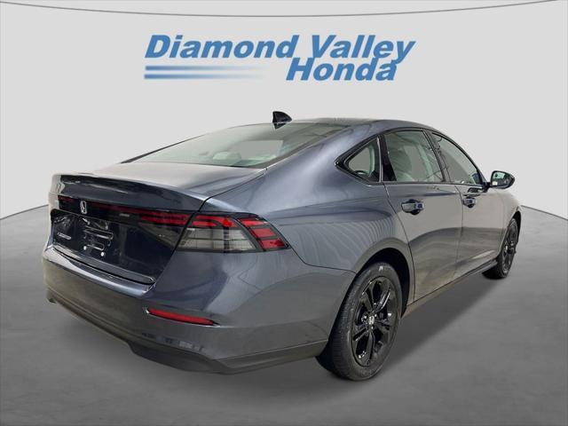 new 2025 Honda Accord car, priced at $30,570
