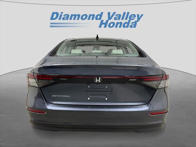 new 2025 Honda Accord car, priced at $30,570