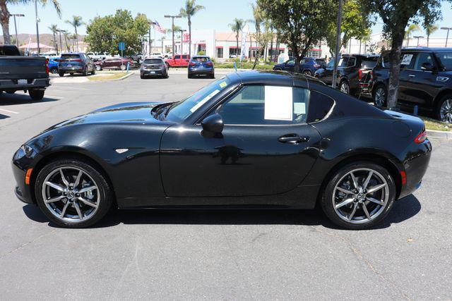 used 2021 Mazda MX-5 Miata RF car, priced at $24,000