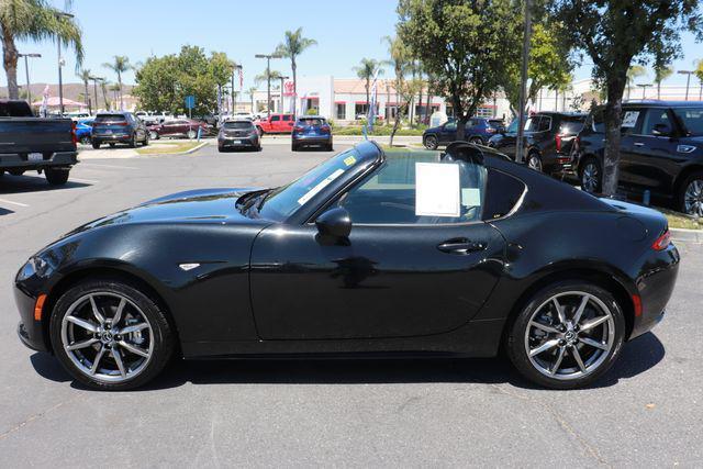 used 2021 Mazda MX-5 Miata RF car, priced at $24,000