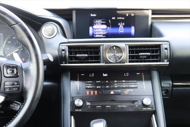 used 2017 Lexus IS 200t car, priced at $19,000