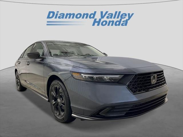 new 2025 Honda Accord car, priced at $30,570