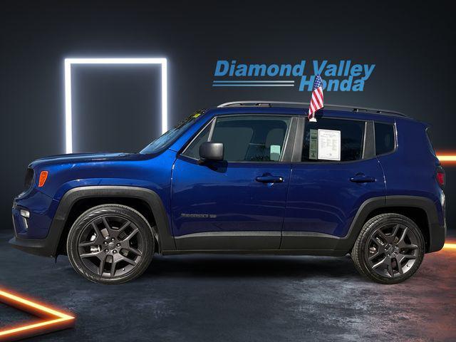 used 2021 Jeep Renegade car, priced at $16,000