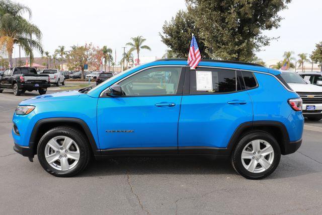 used 2022 Jeep Compass car, priced at $17,500