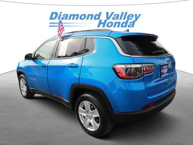 used 2022 Jeep Compass car, priced at $17,500