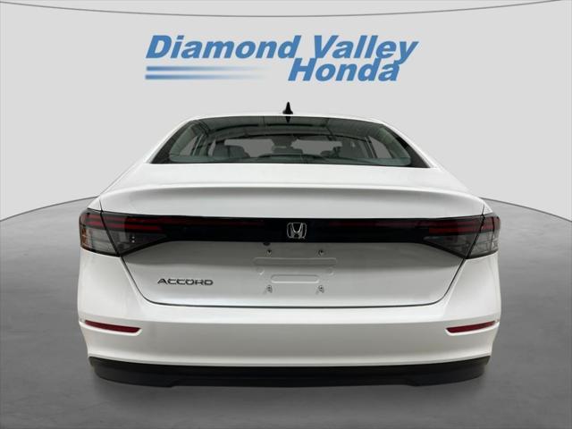 new 2025 Honda Accord car, priced at $31,001