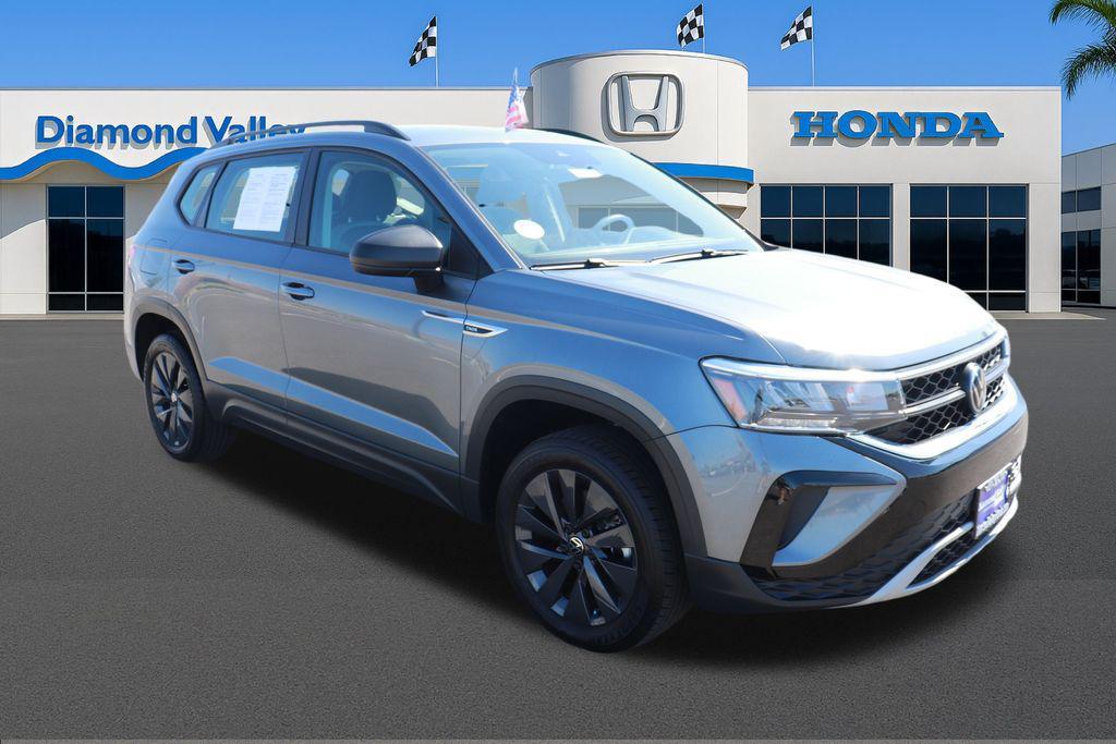 used 2024 Volkswagen Taos car, priced at $18,500