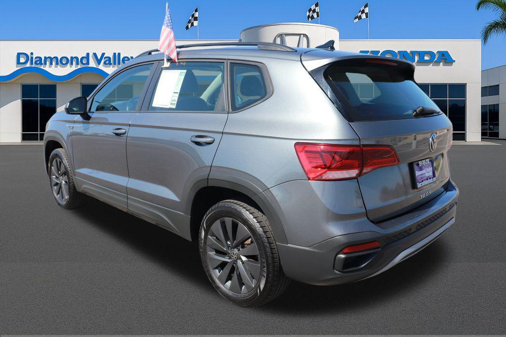 used 2024 Volkswagen Taos car, priced at $18,500