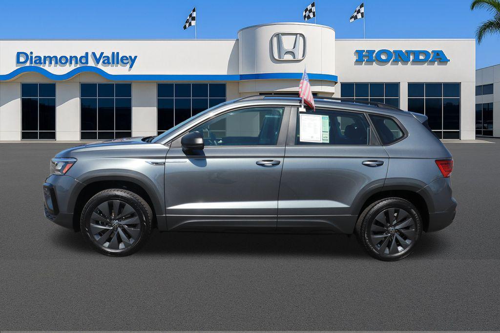 used 2024 Volkswagen Taos car, priced at $18,500