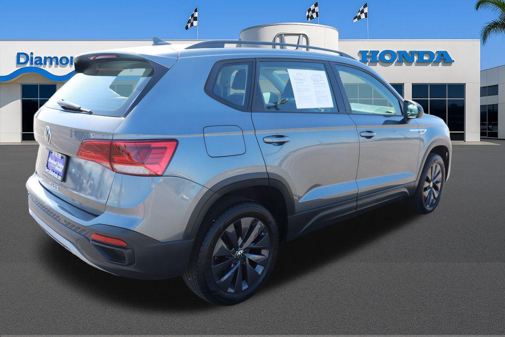 used 2024 Volkswagen Taos car, priced at $18,500
