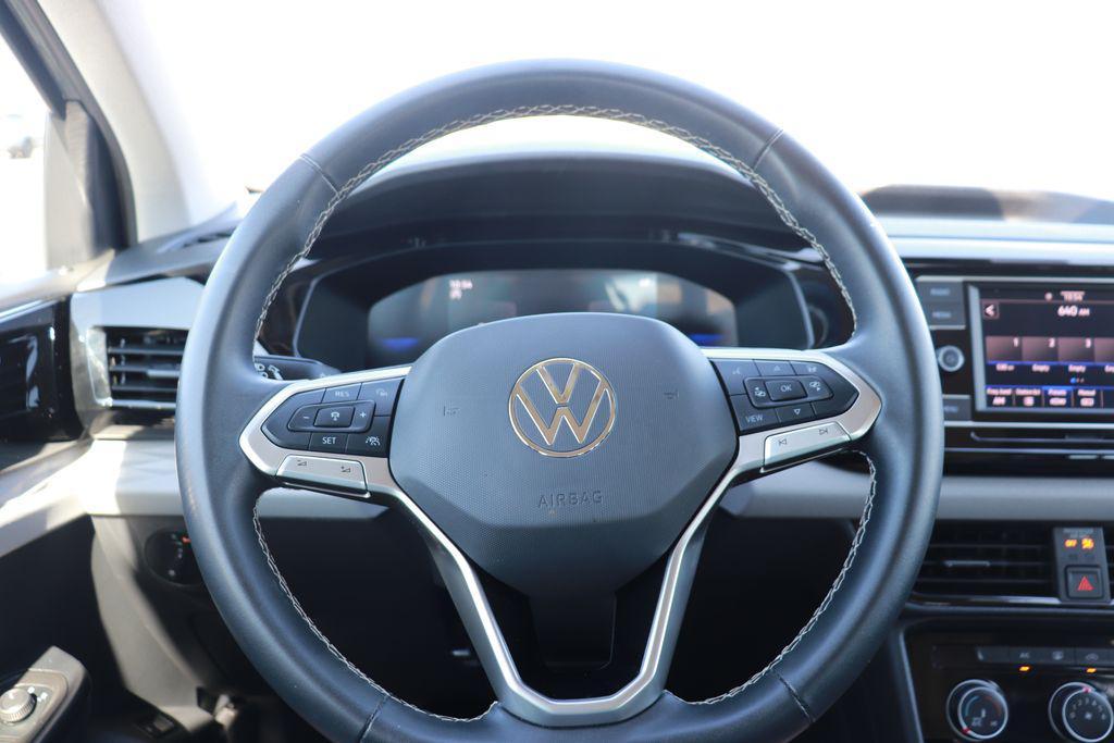 used 2024 Volkswagen Taos car, priced at $18,500
